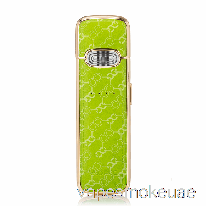 نظام Vape Uae Voopoo Vmate E Pod باللون الأخضر المطعم بالذهب